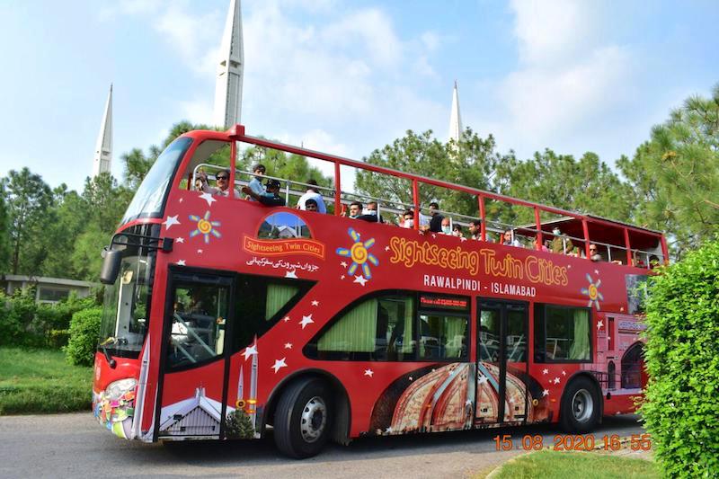tourist bus in islamabad