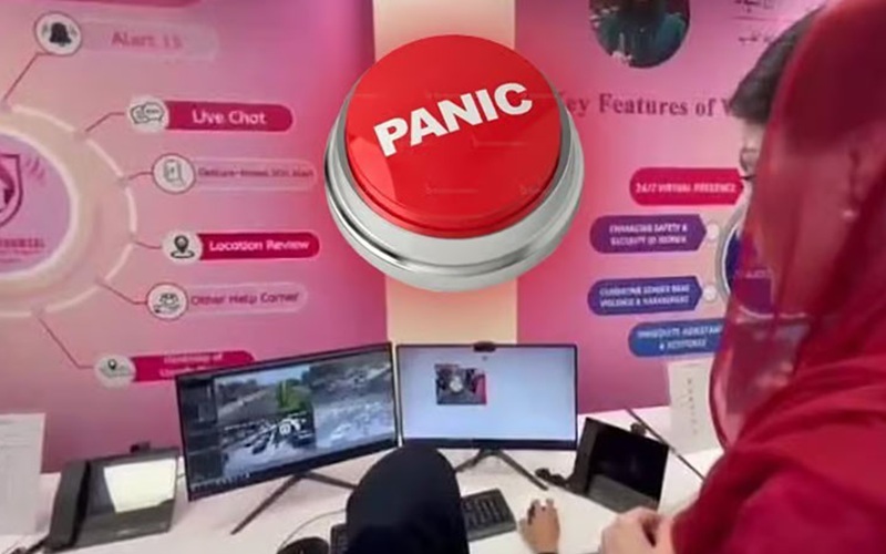 Pink Button system activated in Rawalpindi Pink Button system activated in Rawalpindi